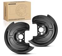 Frankberg 2x Placa de anclaje Placa de cubierta Trasera Izquierda Derecha Compatible con A3 8L1 1.6L-1.9L 1996-2003 TT 8J3 1.8L-2.0L 2006-2014 Leon 1M1 1.4L-1.9L 1999-2006 Replace# 1J0615609