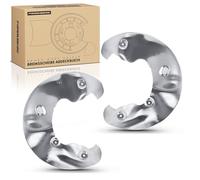 Frankberg 2x Placa protectora del disco de freno Eje delantero Compatible con A4 8K2 1.8L-3.2L 2007-2015 A5 8T3 1.8L-4.2L 2007-2017 A6 4G2 C7 4GC 3.0L 2013-2018 Replace# 8K0615312H