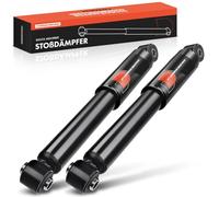 Frankberg 2x Presión del gas del amortiguador Eje Trasero Compatible con 500 312 Hatchback 2007-2021 500 C 312 Convertible 2007-2021 Sustituir# 50709082
