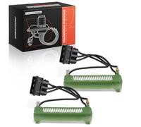 Frankberg 2x Resistencia del calentador 3 -Polos Compatible con Transporter IV Bus 70B 70C 70J 70K 7DB 7DC 7DJ 7DK S.h.a.r.a.n 7M6 7M8 7M9 A.l.h.a.m.b.r.a 7V8 7V9 701959263D