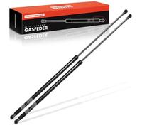 Frankberg 2x Resorte de gas Maletero Longitud 640mm 465N Compatible con Civic VIII Hatchback FK FN 2005/09-2012/12 Sustituir# 74820SMGE02 74820SMGE01 74820SMGE03