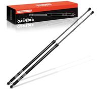 Frankberg 2x Resorte de gas Maletero Longitud 672mm 390N Compatible con Xsara Picasso N68 1.6L 1.8L 2.0L MPV 1999-2012 Sustituir# 8731F1 8731H9 00008731F1