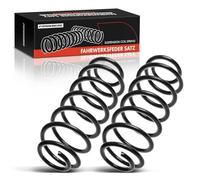 Frankberg 2x Ressorts de suspension Essieu Arrière Gauche Droite Compatibles avec Polo 9N 1.2L 1.4L 1.9L 2001-2009 Sustituir# 6Q0511115BG