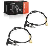 Frankberg 2x Sensor de velocidad ABS Parte delantera izquierda Derecha Compatible con Serie 5 E28 Replace# 34521154044,1154044