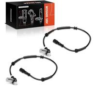 Frankberg 2x Sensor de velocidad de las Ruedas Sensor ABS 2 Polos Trasero izquierdo derecho Compatible con Laguna I 556 B56 2.0L-3.0L 1993-2001 Laguna I Grandtour K56 1.8L-3.0L 1995-2001 30315