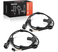 Frankberg 2x Sensor de velocidad de ruedas Sensor ABS 2 Polos + 4-Polos Compatible con A4 8E2 A4 Avant 8E5 A4 Avant 8ED A4 Cabrio 8H7 A4 8EC Replace# 8E0927803B