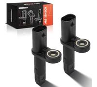 Frankberg 2x Sensor de velocidad de ruedas Sensor ABS 2 Polos Compatible con 3008 SUV M4 MC MJ MR Berlingo EC ER Rifter 206 Compacto 2A/C 5008 II M4 MC MJ MR Replace# 9810728280