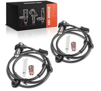 Frankberg 2x Sensor de velocidad de ruedas Sensor ABS 2 Polos Compatible con 80 8C2 80 Avant 8C5 Replace# ALS2132