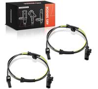Frankberg 2x Sensor de velocidad de ruedas Sensor ABS 2 Polos Compatible con Aygo B4 107 PM PN C1 PM PN Aygo B1 Aygo Furgoneta/Compacto B1 Replace# 895420H030,B001009080