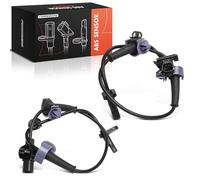 Frankberg 2x Sensor de velocidad de ruedas Sensor ABS 2 Polos Compatible con Civic VIII Hatchback FK FN 14 18 22 CTDi Type-R 2005-2012 Replace# 31289,57475-SM.G-E02