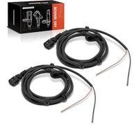 Frankberg 2x Sensor de velocidad de ruedas Sensor ABS 2 Polos Compatible con Golf IV 1J1 A3 8L1 Golf IV Variante 1J5 O.c.t.a.v.i.a I Combi 1U5 B.o.r.a 1J2 Replace# 1J0927903E