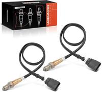 Frankberg 2x Sonda lambda Sonda de diagnóstico Compatible con Golf IV 1J1 L.u.p.o 6E1 6X1 Polo 6N2 A4 8E2 A3 8L1 Replace# 250-24432