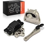 Frankberg 2x Soporte del Motor + 1x Soporte de la transmisión Delantero derecho Trasera Compatible con A3 8P1 Cadd.y III MPV 2CB 2CJ 2KB 2KJ EO.S 1F7 1F8 Golf VI 5K1 Replace# 1K0199262CB