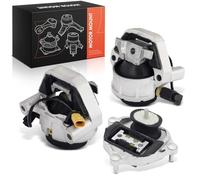 Frankberg 2x Soporte del Motor + 1x Soporte de la transmisión Trasera Delantero FWD Compatible con A4 8K2 A4 Avant 8K5 A5 8T3 A6 4G2 4GC A7 Sportback 4GA 4GF Q5 8RB Replace# 4G0199381NT