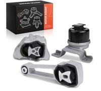 Frankberg 2x Soportes del Motor + 1x Cojinete de soporte de par Compatible con XC60 156 2.4L V70 III 135 2.4L S80 II 124 2.4L V70 III 135 2.5L S60 II 134 2.4L Replace# A4099