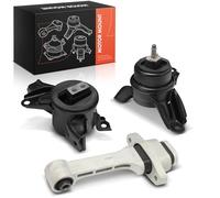 Frankberg 2x Soportes del Motor + 1x Cojinete de transmisión Compatible con Optima FSGDS6B 2.4 2.4 Hybrid 2.4 CVVT 2010-2015 Replace# 218304R000,9760