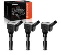 Frankberg 3x Bobina de encendido para Alhambra 710 Ibiza IV 6J 6J8 Leon 5F1 5F5 5F8 Mii KF1 Toledo IV KG3 1.0L 1.2L 1.4L Gasolina 2013-2020 04C905110B