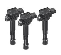 Frankberg 3x Bobinas de encendido Compatible con Accord VII N 2.0 Accord VII Tourer CM CN 2.0 Accord VII N 2.4 Stream RN 2.0 16V Civic VII Hatchback EP EU EV 2.0 Type-R 30520-PNC-004