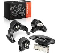 Frankberg 3x Engine Soporte del Motor + 1x Cojinete de transmisión Compatible con Sebring Cabrio JS 2.7 Sebring JS 2.7 VVT Sebring Cabrio JS 2.7 VVT Sebring Cabrio JS 2.7 FlexFuel 5110502AC,7B0199207B