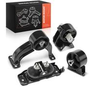 Frankberg 3x Soporte del Motor + 1x Cojinete de transmisión Compatible con Grand Voyager V RT 3.8 3.3 4.0 2007-2025 Replace# 5110502AD,4880603AA
