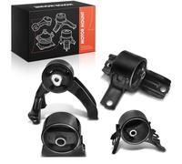 Frankberg 3x Soporte del Motor + 1x Soporte de la transmisión Compatible con Caliber 1.8L-2.4L 2006-2012 Compass MK49 2.0L 2.4L 2006-2016 Replace# MN184355