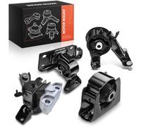 Frankberg 3x Soporte del Motor + 1x Soporte de la transmisión Delantero y Trasera Compatible con RAV 4 III A3 2.0L 2006-2013 Replace# 1236128250