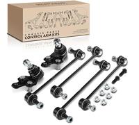 Frankberg 4 barras estabilizadoras para eje delantero + 2 articulaciones de soporte eje delantero eje delantero compatible con RX U3 Previa R3 Camry tricuerpo V3 Harrier U3 ES MCV VZV Replace # K90344