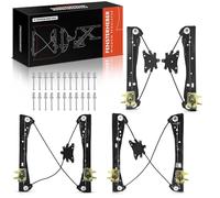 Frankberg 4 elevalunas eléctricos sin motor delantero trasero izquierdo derecho compatible con 7 G11 G12 730d 3.0L 2015-2020 Replace# 51337422880