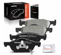 Frankberg 4 pastillas de freno para eje delantero izquierdo y derecho, compatible con Accord VIII CU 2.0L-2.4L 2008-2015 Accord VIII Kombi CW 2.0L-2.4L 2008-2015 Replace# 45022TL1G00