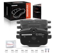Frankberg 4 pastillas de freno traseras compatibles con 5 F90 G30 525 530 540 M550 M5 2.0L-4.4L 2016-2024 Serie 6 Cabriolet F12 640 650 M6 3.0L-4.4L 2010-2018 Ref. place# 3 4212284389