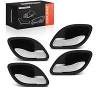 Frankberg 4 tiradores de puerta exterior para interior delantero y trasero, compatible con Laguna II BG0/1 Espace IV JK0/1 Espace V JR Laguna II Grandtour KG0/1 Replace # 8200000723