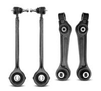 Frankberg 4 x Brazo de suspensión delantero trasero compatible con 300 C Touring LE LX 300 C LE LX Charger 300 C LX LE Magnum Kombi Challenger Coupe Replace # RK620258