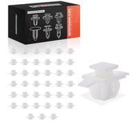 Frankberg 40 clips de fijación para protección del motor compatible con CR-V III RE Civic IX FK FB CR-V IV RM CR-V I II RD Civic VIII FK FN FA FD Replace # 91513SMGE11