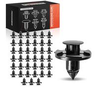 Frankberg 40 clips de fijación para protección del motor compatible con parachoques Micra IV K13K K13KK Micra III K12 Qashqai +2 I J10 JJ10E NJ10 Note E11 NE11 X-Trail T31 Replace# MR328954-20