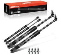 Frankberg 4x Amortiguador de gas portón trasero Luneta trasera Compatible con Grand Cherokee WG WJ Todos los Motores SUV 1999-2004 Replace# 55136761AA