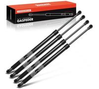 Frankberg 4x Amortiguador de gas Portón trasero y Capó Compatible con R.a.n.g.e R.o.v.e.r III LM 2.9L-5.0L SUV 2002-2012 Replace# 32028398, 32029656, 871017217, BHE760020, BKK760010 Negro