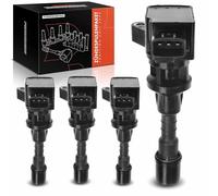 Frankberg 4x Bobinas de encendido Compatible con 5 CW 1.8 MZR 6 Touring GH 1.8 MZR 6 Station Wagon G.Y 1.8 6 Hatchback G.G 1.8 5 CR 2.0 Replace# LFB618100B9U,UF-541