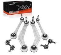 Frankberg 4x Brazo transversal + 2x Barra de acoplamiento Compatible con Serie 5 E39 Serie 5 Touring E39 Replace# 522-193