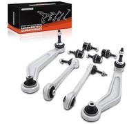 Frankberg 4x Brazo transversal + 2x Barra de acoplamiento Compatible con Serie 5 E39 Serie 5 Touring E39 B10 Touring E39 B10 E39 D10 E39 Replace# 33326768791