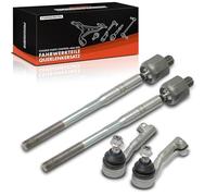 Frankberg 4x Brazo transversal Brazo de eje Compatible con X1 E84 Serie 3 Touring E91 Serie 3 E90 Serie 3 Coupé E92 Replace# MS10693
