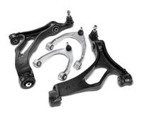 Frankberg 4x Brazo transversal Parte delantera Parte superior Izquierda Derecha Compatible con T.o.u.a.r.e.g 7L6 7L7 7LA Q7 4LB C.a.y.e.n.n.e 9PA Q7 Van 4LB Replace# K620768