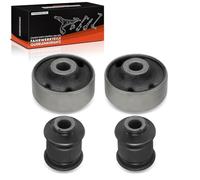 Frankberg 4x Casquillo de cojinete delantero izquierdo y derecho 357407182 | Al frente, izquierda, bien, 357407182; Compatible con: A1 Sportback 8XA 8XF, Nuevo Beetle 1C1 9C1, Habitación 5J7