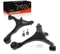 Frankberg 4x Juego de brazos transversales Delantero Compatible con Civic VII Hatchback EP EU EV Civic VII Coupé EM2 Civic VII Berlina ES ET Replace# 51360S6DG00, 51360S6AA00