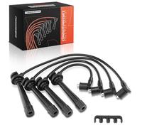 Frankberg 4x Juego de cables de encendido Compatible con Rio Compacto DC 1.5 16V Shuma II FB 1.6 Shuma FB 1.6 Shuma II Berlina FB 1.6 Carens I FC FJ 1.6 Replace# 55810,27400-2X140