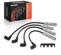 Frankberg 4x Juego de cables de encendido Compatible con Serie 3 E46 318i Serie 3 E46 316i Z3 R.o.a.d.s.t.e.r E36 1.8i Z3 R.o.a.d.s.t.e.r E36 1.9i Serie 3 Compact E36 316i Replace# ZEF1338,12121709208
