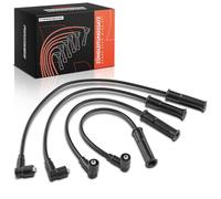 Frankberg 4x Juego de cables de encendido Compatible con Twingo I C06 1.2 Kangoo KC0/1 1.2 Kangoo Express FC0/1 1.2 Clio I 5/357 B/C57 1.2 M.e.g.a.n.e I Grandtour KA0/1 1.4 E 7700107662,7700874109