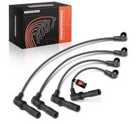Frankberg 4x Juego de cables de encendido Gasolina Compatible con A2 Arosa Leon Inca Toledo II Fabia I B.o.r.a Golf IV L.u.p.o Polo Replace# 036905409K