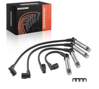 Frankberg 4x Juego de cables de encendido Gasolina Compatible con Astra F CC T92 1.6L Astra F CaR.A.Van T92 1.6L Astra F Cabrio T92 1.6L Astra F Furgoneta/Touring T92 1.6L Combo Furgoneta/MPV 90486611