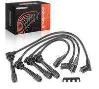 Frankberg Juego de 4 cables de encendido compatibles con Accent LC MC 1999-2010 Coupe GK 2002-2009 Getz TB 2002-2010 Matrix FC 2001-2010 Rio II JB 2005-2022 Cerato Elantra Replace# 27501-26 D00