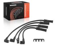 Frankberg 4x Juego de cables de encendido Gasolina Compatible con S.a.n.d.e.r.o 1.4L Logan MCV KS 1.4L S.a.n.d.e.r.o 1.6L LodG.Y JS 1.6L Logan MCV KS 1.6L Replace# ZEF1128